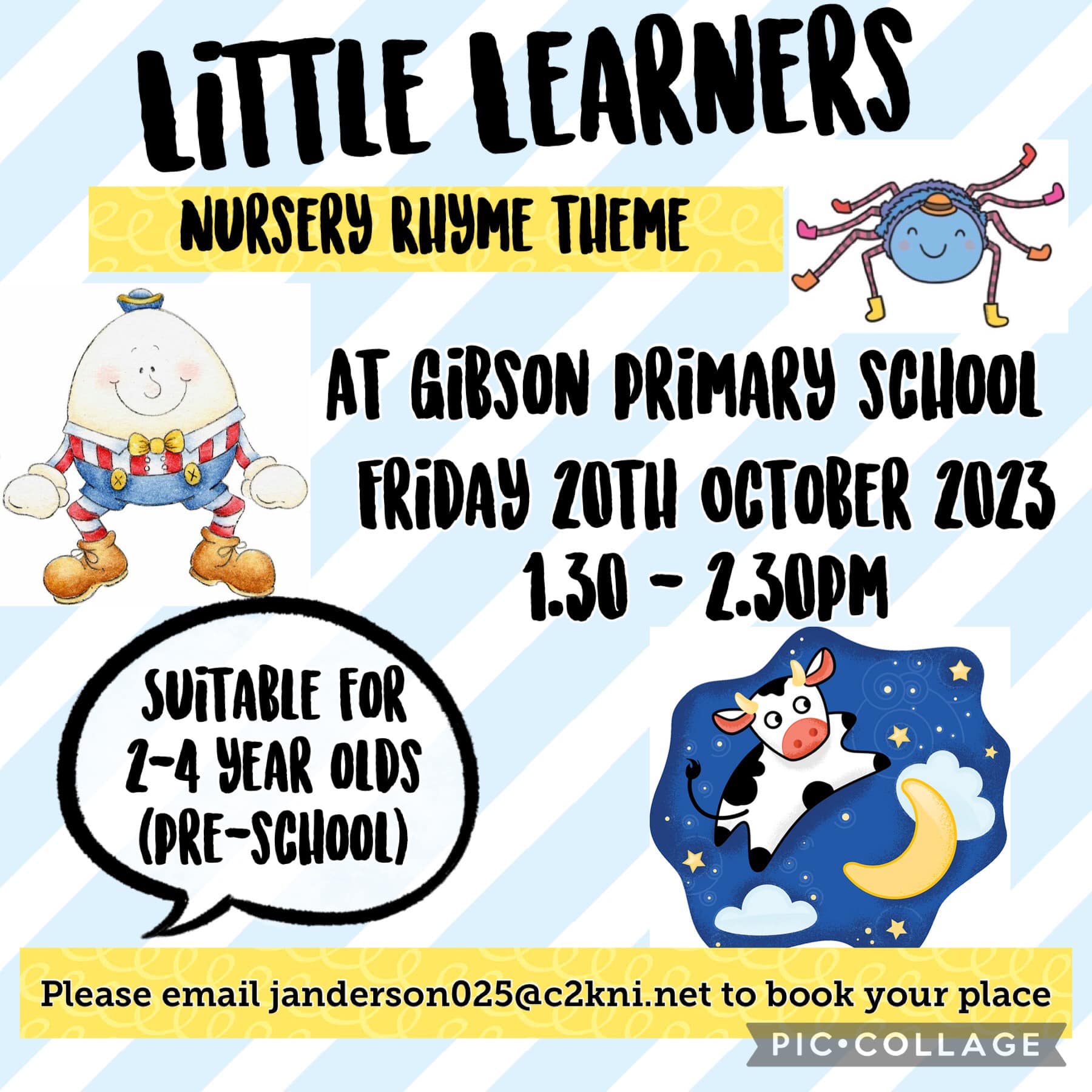 Friday 20 October 1.30 -2.30pm
