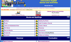 Woodlands Junior School  - Literacy Zone